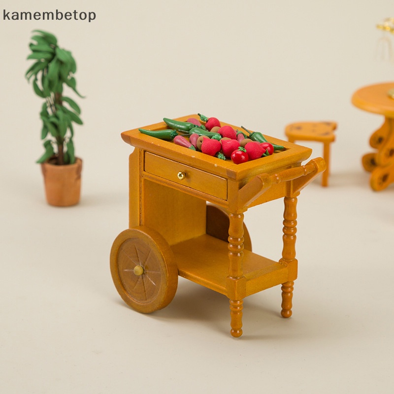 Mô Hình Xe Đẩy Em Bé Trang Trí Nhà Búp Bê Tỉ Lệ 1 / 12