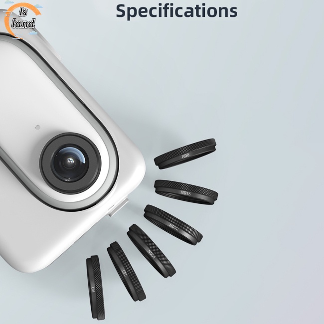 Bộ Lọc Bảo Vệ Ống Kính Máy Ảnh Bằng Nylon Chống Nước Cho 360 GO3 GO2 19.0X4.7 (Mm3)