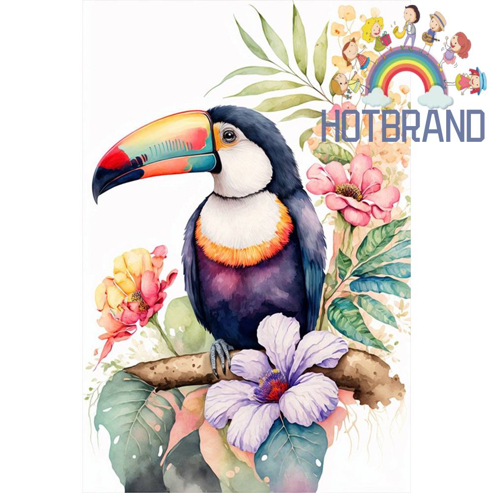 Tranh Đính Đá Kim Cương Toàn Bộ 5D DIY Hình Vẽ Megalodon Trang Trí Nhà Cửa