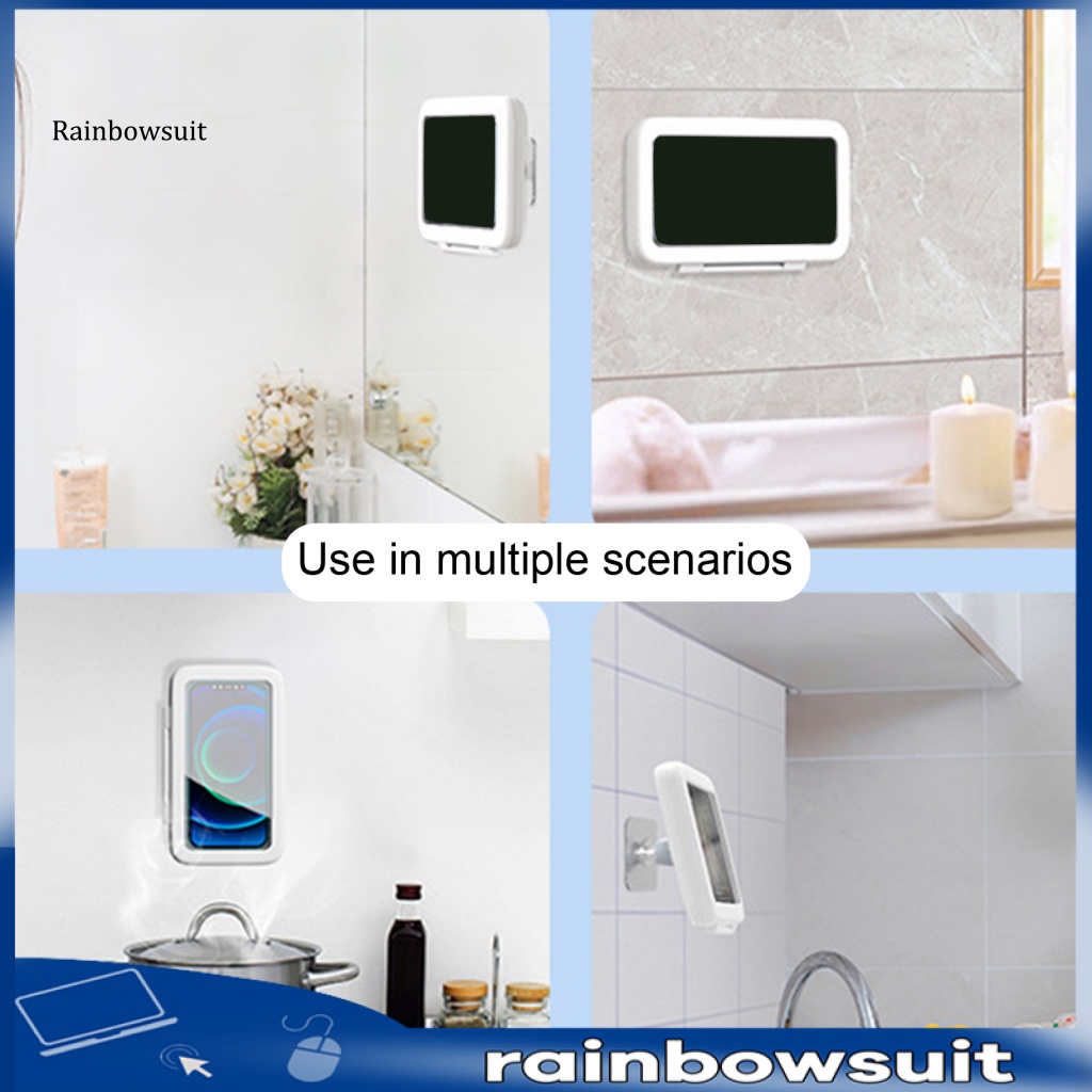 Hộp Đựng Điện Thoại Tự Dính Chống Thấm Nước Có Thể Chạm Màn Hình Cảm Ứng Tiện Dụng