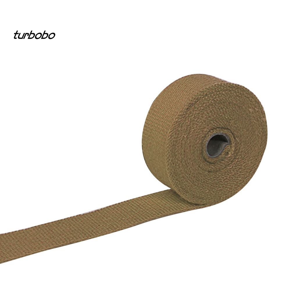 Cuộn Dây Cách Nhiệt Bọc Ống Pô Xe Hơi Kèm 4 Dây Thép