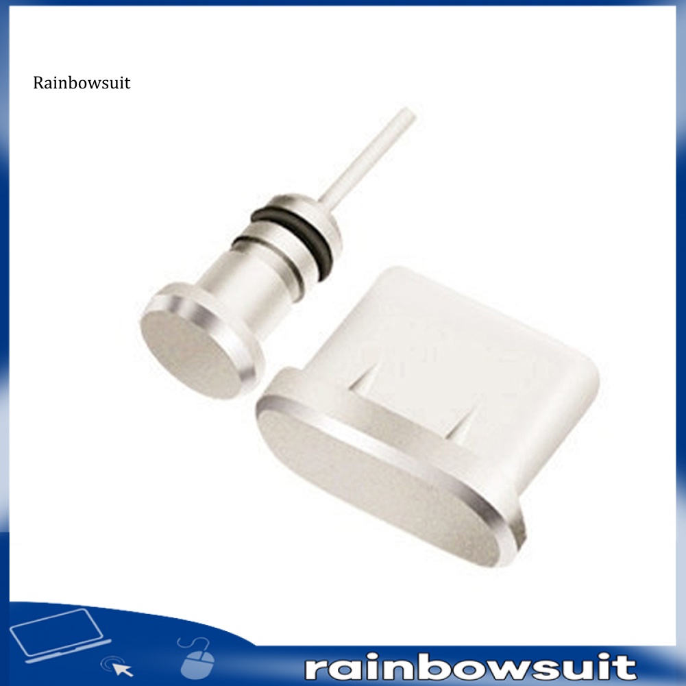 Nút Cắm Cổng Sạc Micro USB Loại C Chống Bụi Cho Điện Thoại Android iPhone