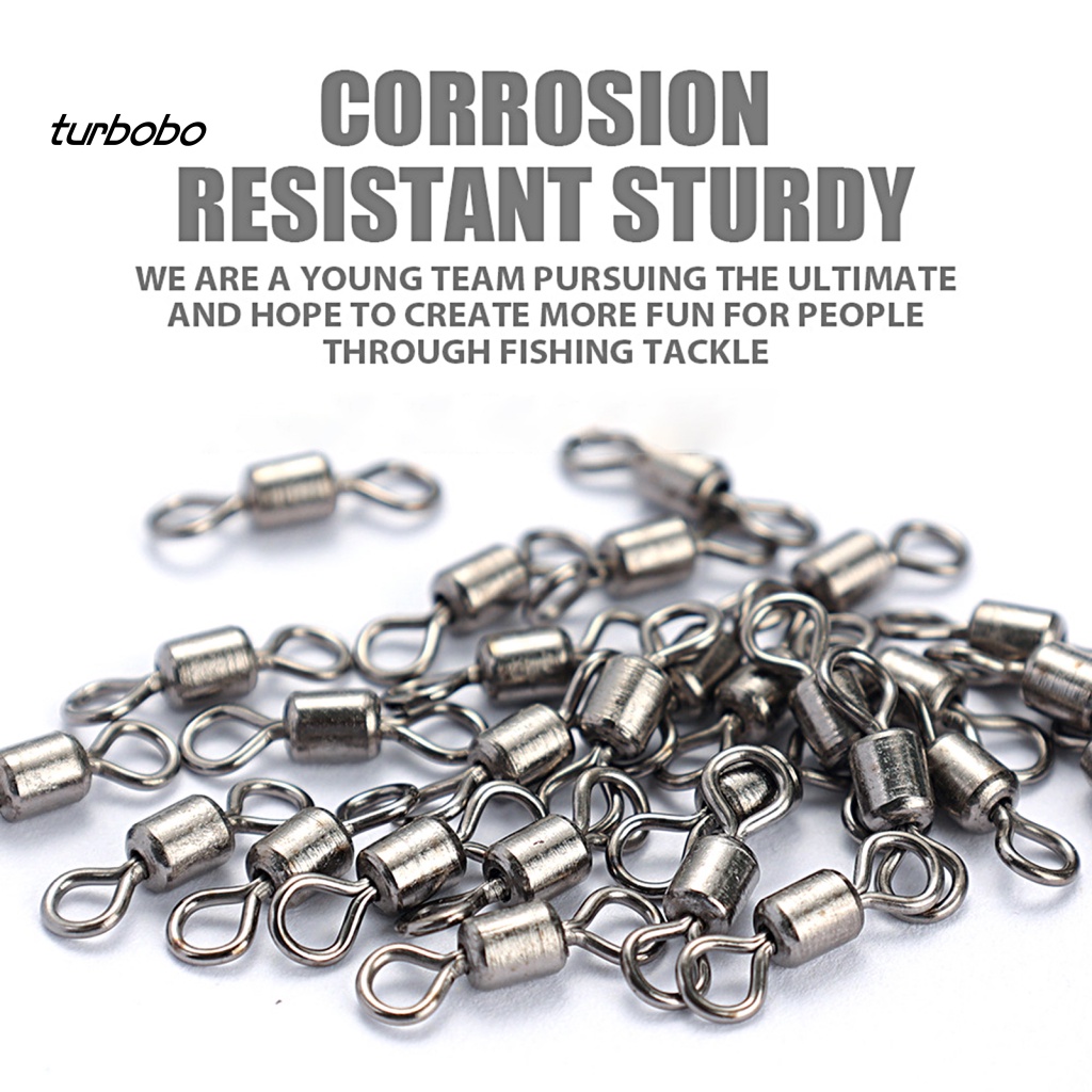 Set 200 Phụ Kiện Câu Cá Tốc Độ Cao Bằng Thép Không Gỉ