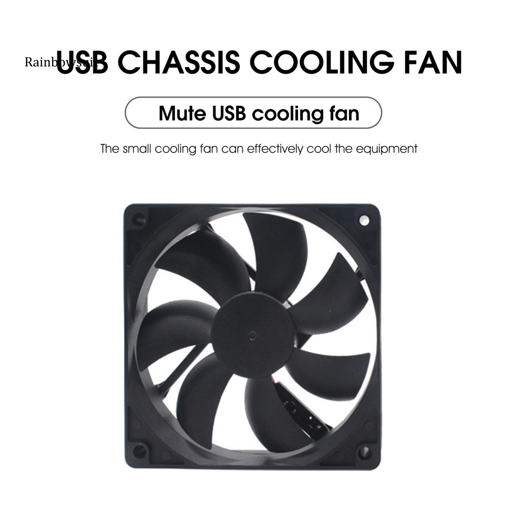 Quạt Tản Nhiệt Làm Mát Cho Máy Tính 12025 12cm 5V USB