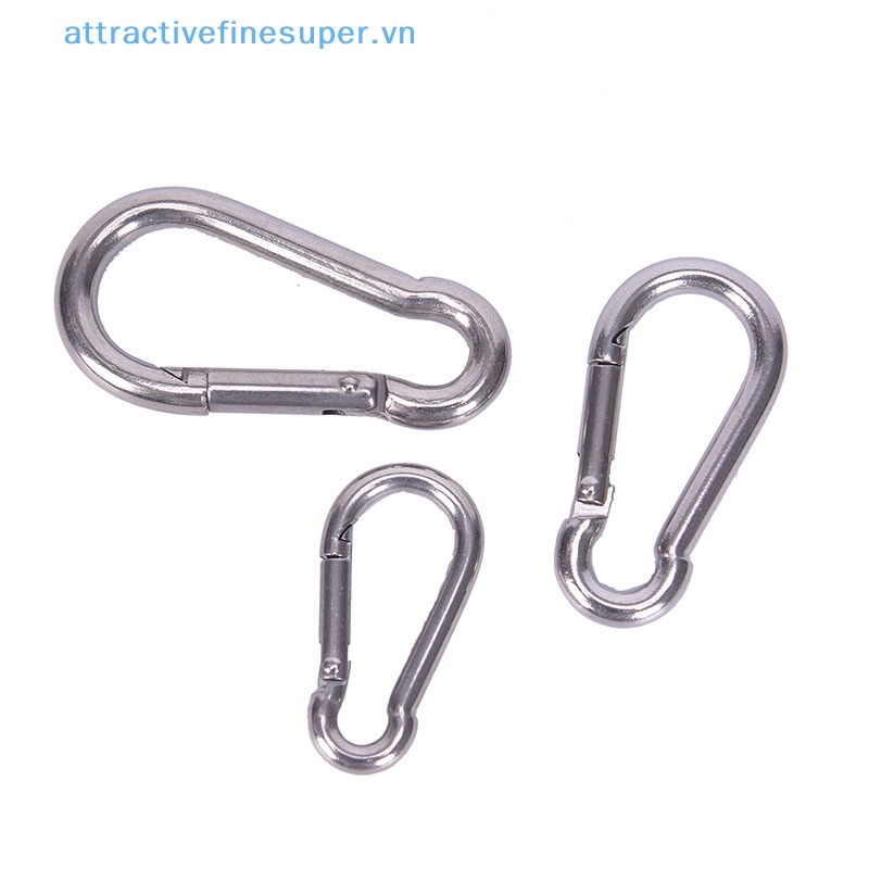 Móc Khóa Carabiner Bằng Thép Không Gỉ 304 AFS