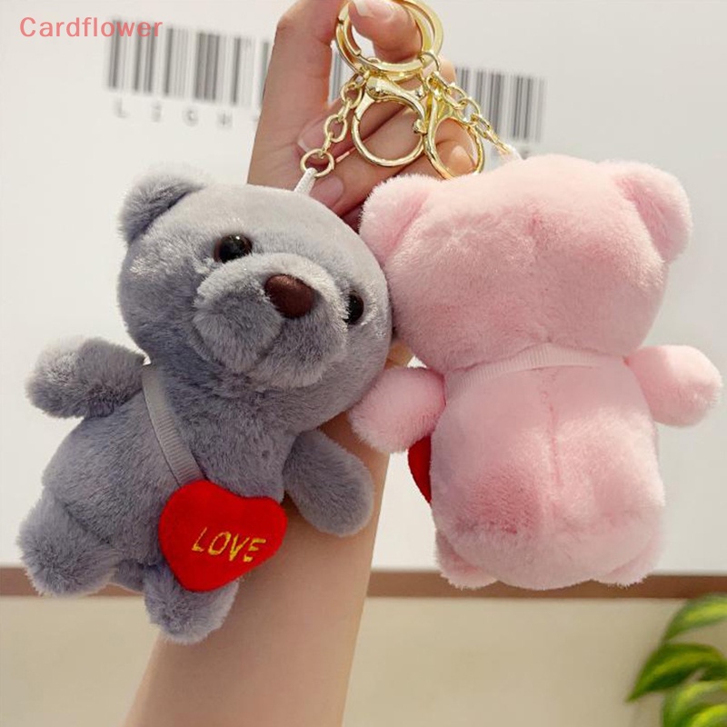 1 Móc Khóa Gấu Nhồi Bông Đáng Yêu Mới