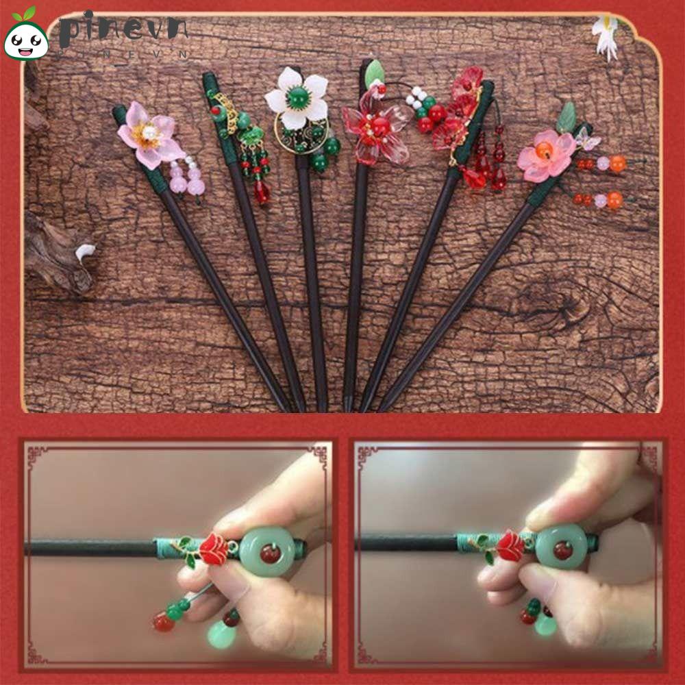 PINEVN Trâm Cài Tóc 10 Kiểu Phong Cách Hanfu Cho Nữ