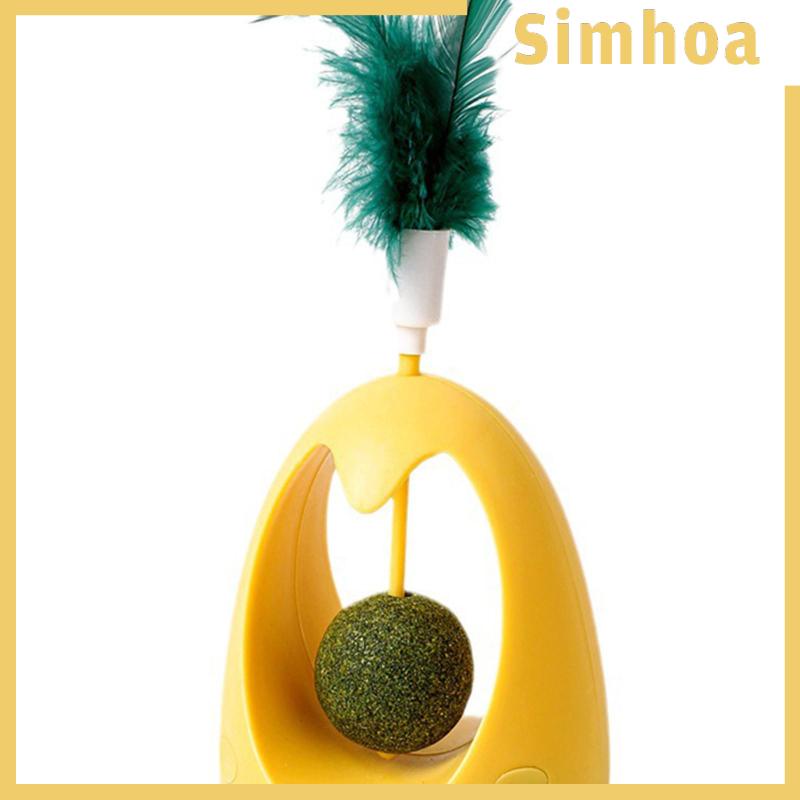 Đồ Chơi Tương Tác Với Catnip / Lông Vũ Vui Nhộn Cho Mèo Cưng
