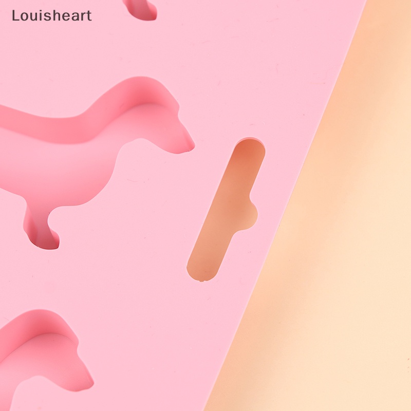1 Khuôn Làm Đá / Chocolate Hình Dachshund 3D