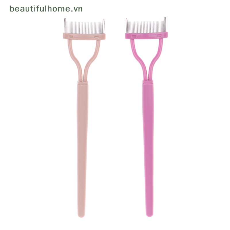 Lược Chải Lông Mi Bằng Thép Không Gỉ Tiện Dụng