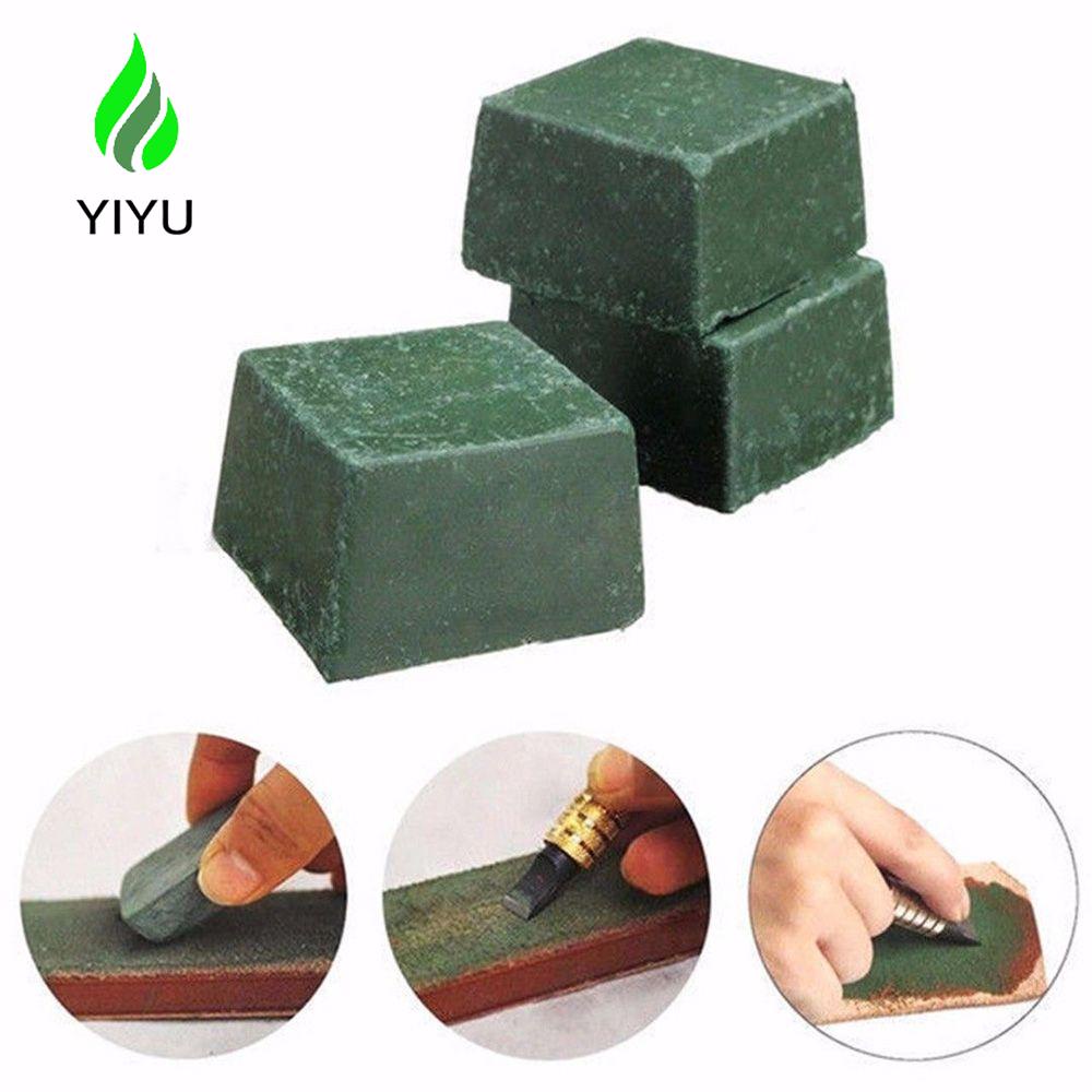 YIYU Set 2 Dụng Cụ Đánh Bóng Kim Loại Màu Xanh Lá