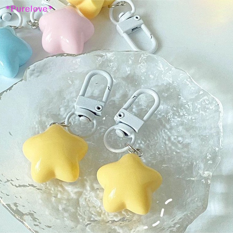 1 Móc Khóa Hình Ngôi Sao Xinh Xắn Mới