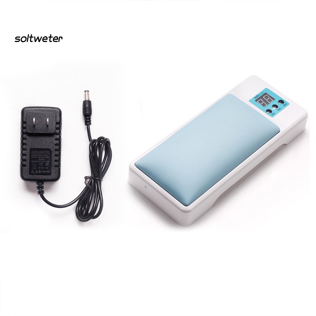 1 Bộ Đèn UV Hẹn Giờ Làm Khô Móng Nhanh Chóng Có Thể Gập Lại Màn Hình Kỹ Thuật Số Dùng Trong Nhà