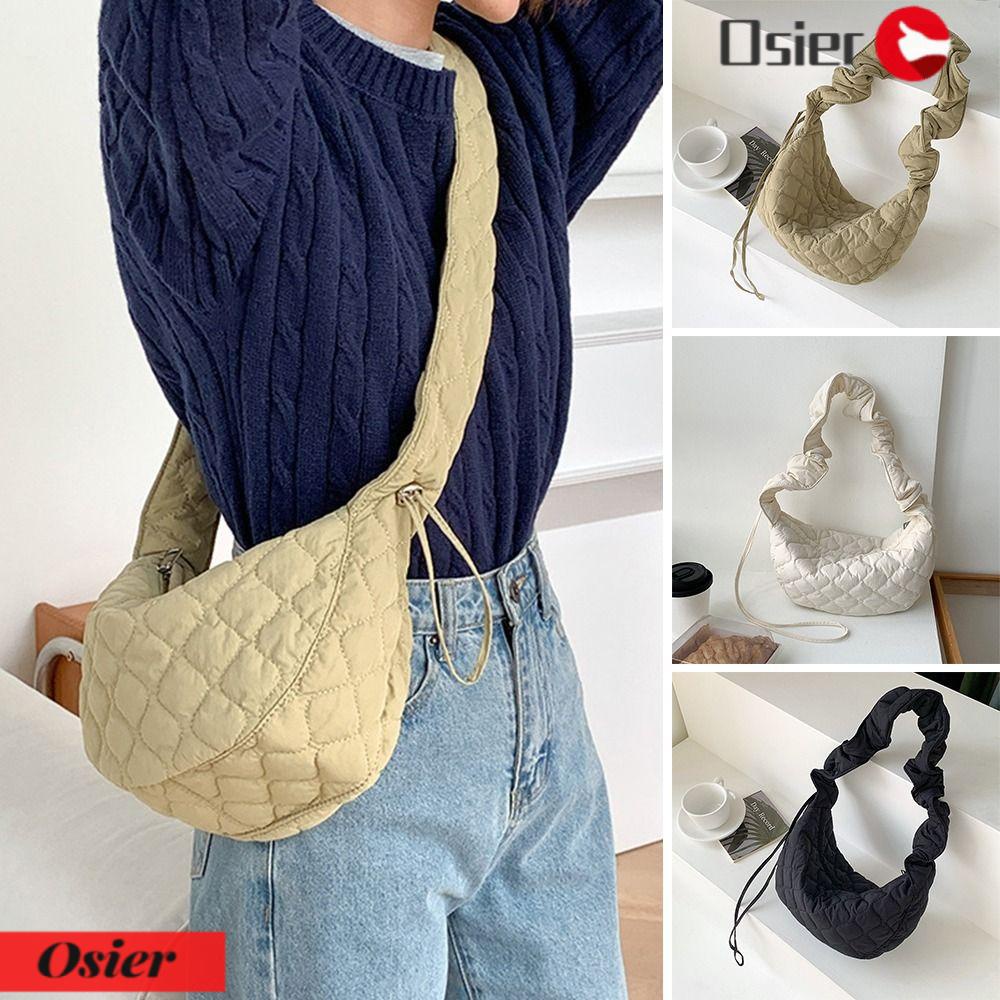 OSIER1 Túi Đeo Vai Đệm Cotton Thời Trang
