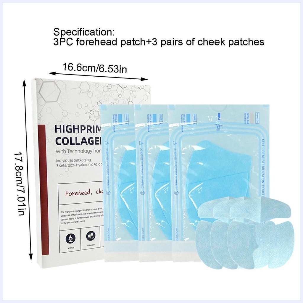 Highprime Collagen Film Melting Skin Care Hòa tan Collagen Film Bổ sung Collagen Film để nâng Collagens thủy phân