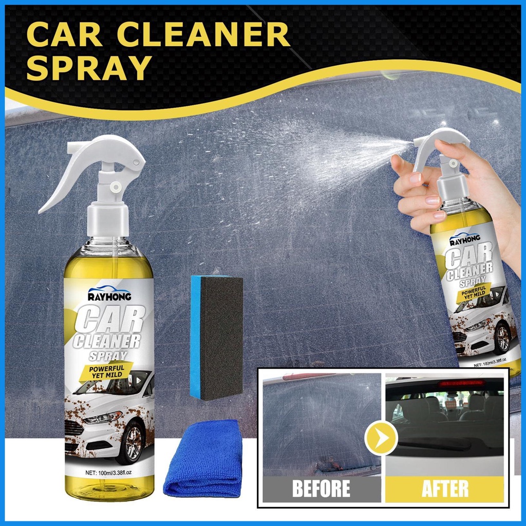 Bình Xịt Nano 100ml Làm Sạch Ghế Ngồi Xe Hơi Bằng Da