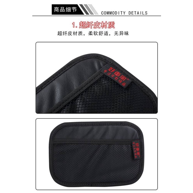 Vehicle Pouch Multi-Functional Adhesive Net Pocket Mobile Phone Bag Hanging Storage Bag Supplies for Car Car Storage Box vY2y