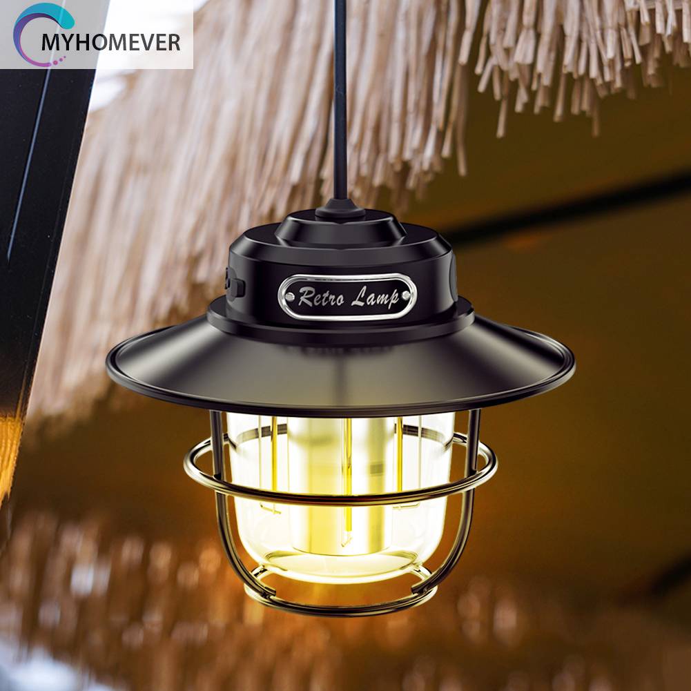 Đèn Cắm Trại Chống Thấm Nước IPX4 1200mAh 200LM