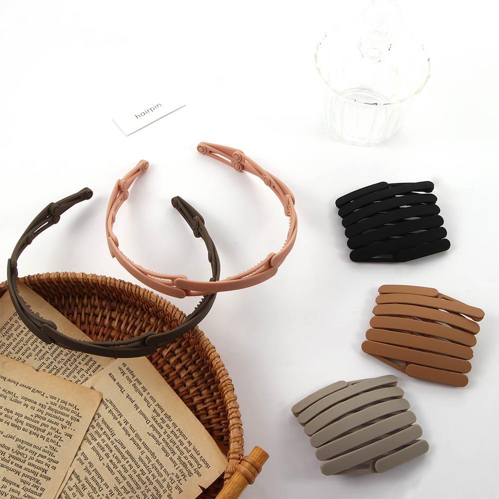 ANEMONE Băng Đô Cài Tóc Chống Trượt Thời Trang Hàn Quốc Cho Nữ