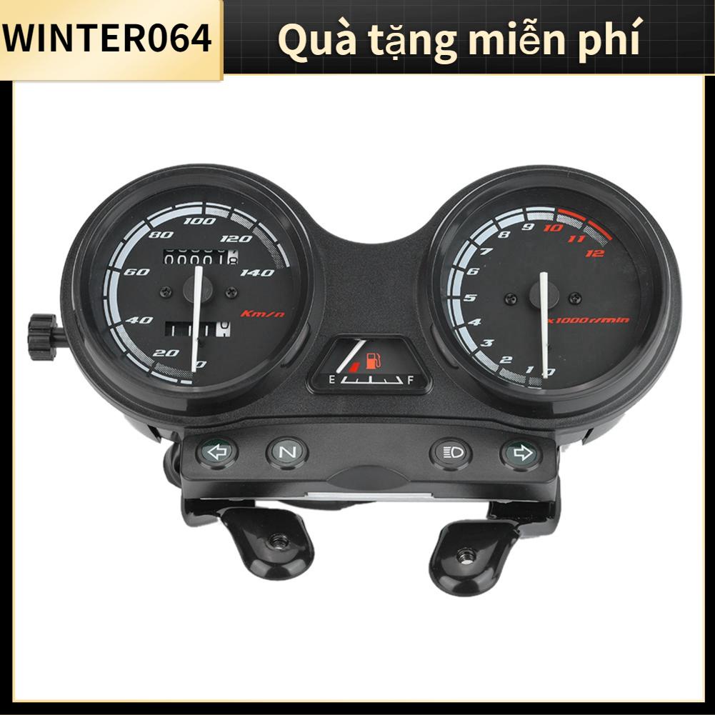 Winter064 Dụng Cụ Xe Máy Màn Hình Hiển Thị Kỹ Thuật Số Đo Tốc Độ Đồng Hồ Phù Hợp Cho YBR 125