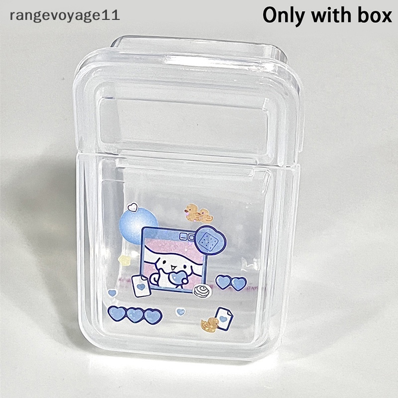 1 Hộp Nhựa Nhỏ Trong Suốt Có Nắp Đựng Trang Sức