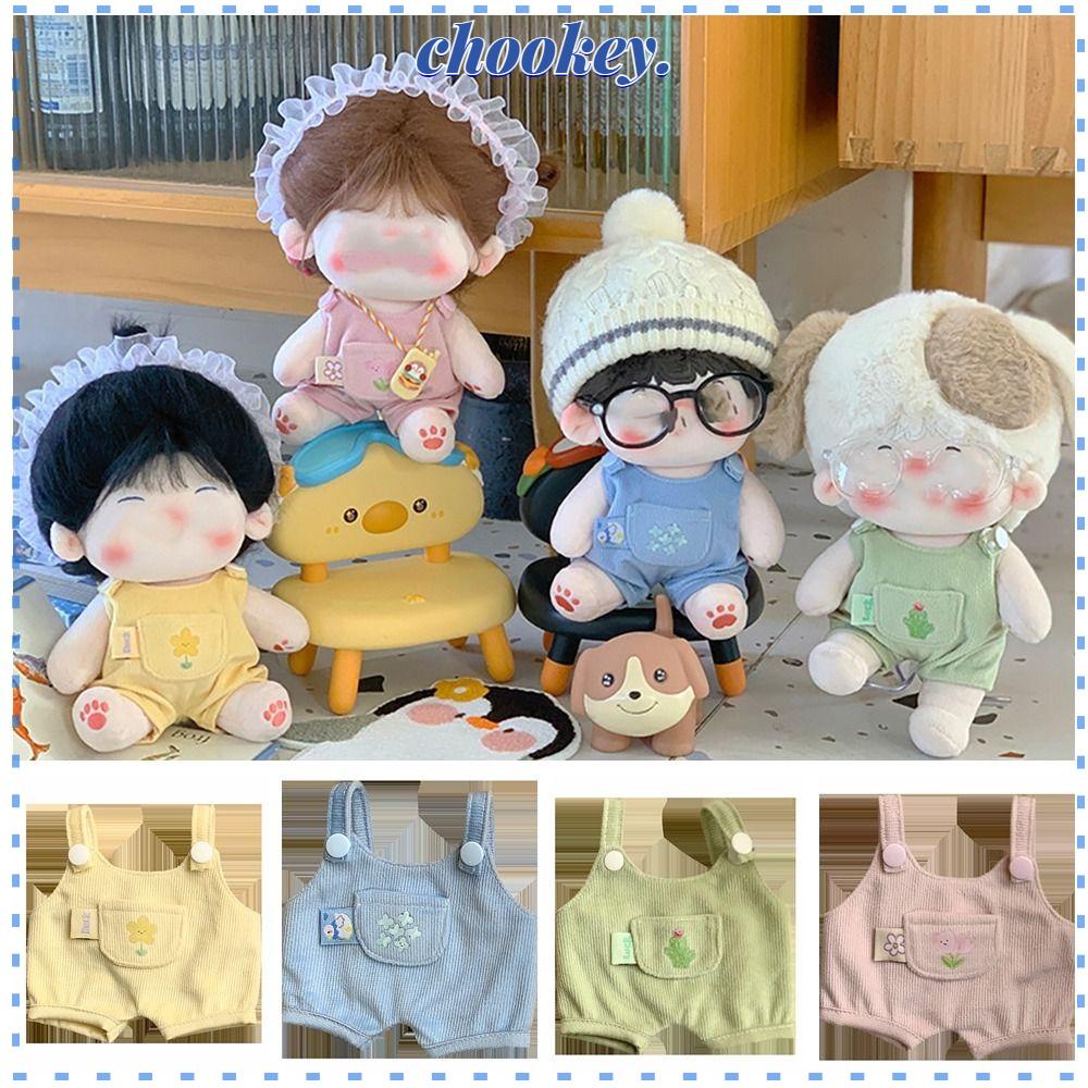 CHOOKEY Quần Dài 20cm Họa Tiết Hoa Hoạt Hình Dùng Làm Đạo Cụ Chụp Ảnh Cho Búp Bê