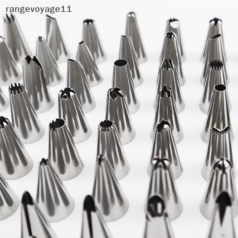 Bộ 56 Đuôi Bắt Bông Kem Trang Trí Bánh DIY