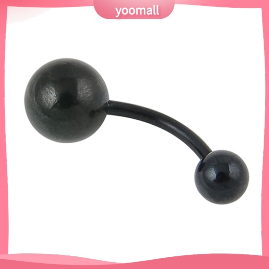 Khuyên Rốn Dạng Thanh Tạ Bằng Thép Không Gỉ