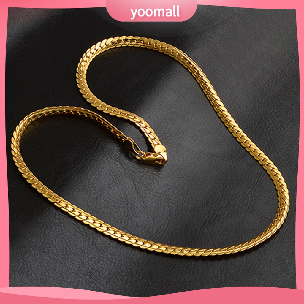 Vòng cổ Mạ Vàng Thời Trang Sang Trọng Cho Nam Nữ