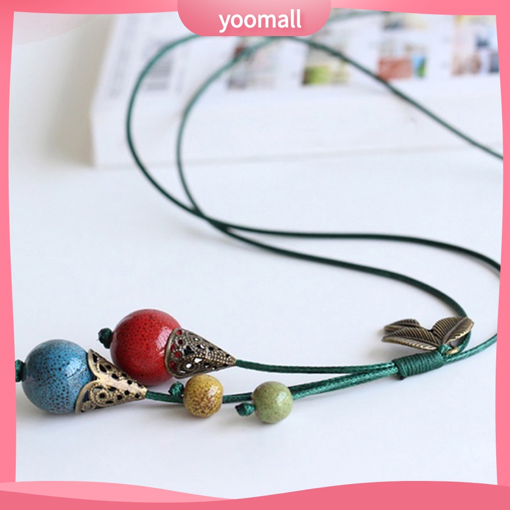 Vòng cổ Mặt Chiếc Lá Thời Trang Dành Cho Nữ