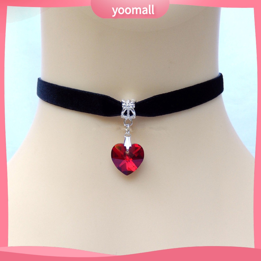 Vòng Cổ Choker Giả Da Phong Cách Gothic Thời Trang Cho Nữ