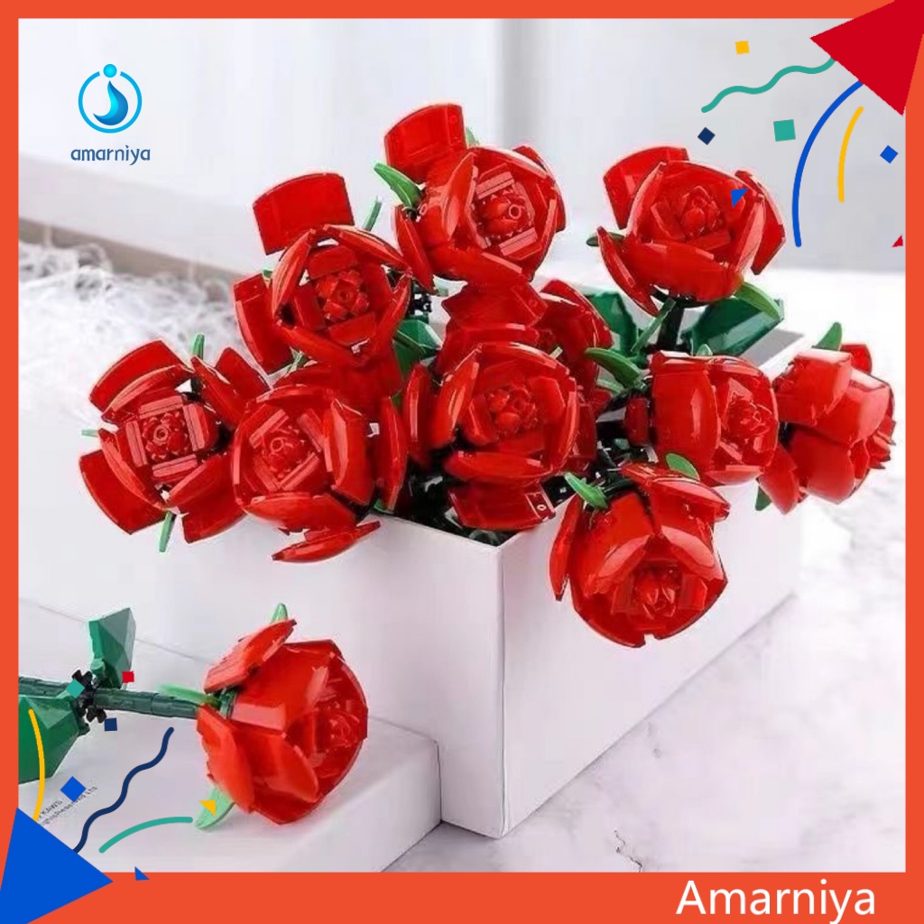 Hoa Hồng Nhân Tạo Dùng Trang Trí Tiệc Sinh Nhật DIY