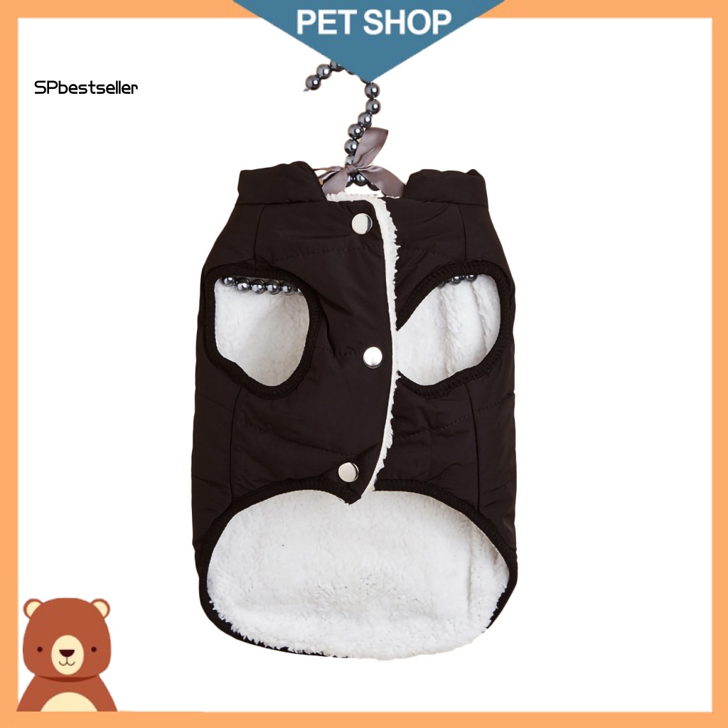 Áo Khoác Màu Trơn Thời Trang Mùa Đông Xinh Xắn Cho Cún Cưng Màu Sắc