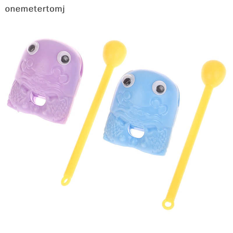 Set 2 Tượng Ếch Gõ Nhạc Phát Sáng Màu Sắc Ngẫu Nhiên