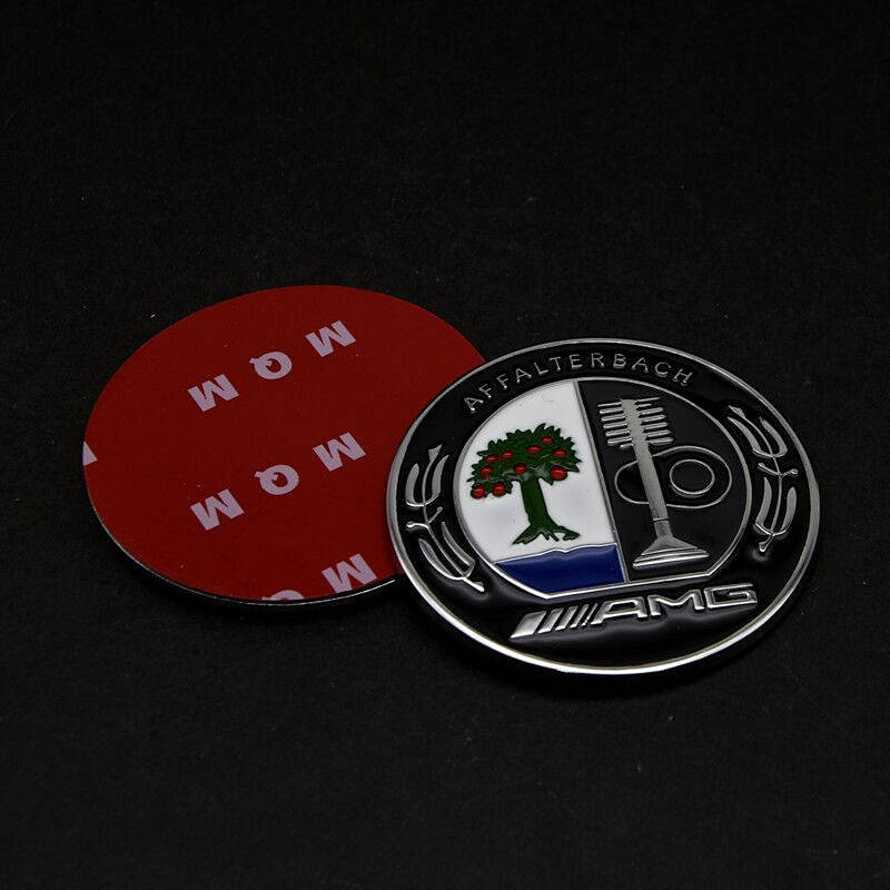 Mercedes-Benz Apple Tree C Column Car Logo Side Seam Label Window Decoration Labeling Color Apple Tree AMG Car Logo A35l 414J