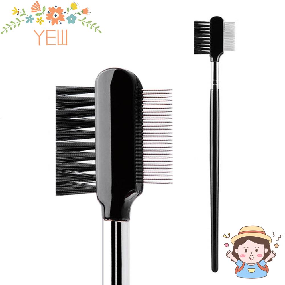 Lược Chải Tóc Hai Mặt Bằng Thép Không Gỉ Nylon Và Nylon Màu Đen Loại Bỏ Rỉ Sét Loại Bỏ Vết Bẩn Nhỏ Cho Mèo