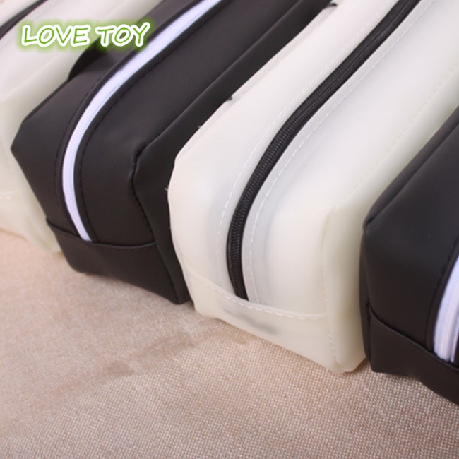 Túi Đựng Bút Bằng Silicon Họa Tiết Hoạt Hình Sức Chứa Lớn