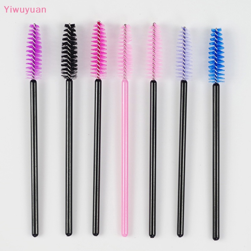 < Yiwuyuan > Cọ Mascara Chuốt Lông Mi / Lông Mày Mini Nhiều Màu Sắc Trang Điểm Linh Hoạt Có Thể Bent Mới
