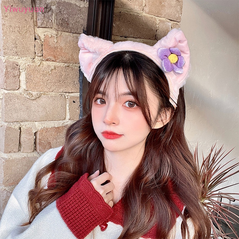 < Yiwuyuan > Băng Đô Lông Cừu Dễ Thương Cho Bé Gái StellaLou Cài Tóc Mịn Màng