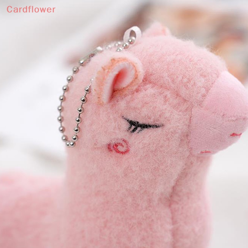 Móc Khóa Hình Lạc Đà Alpaca Nhồi Bông Mini Dễ Thương Mới