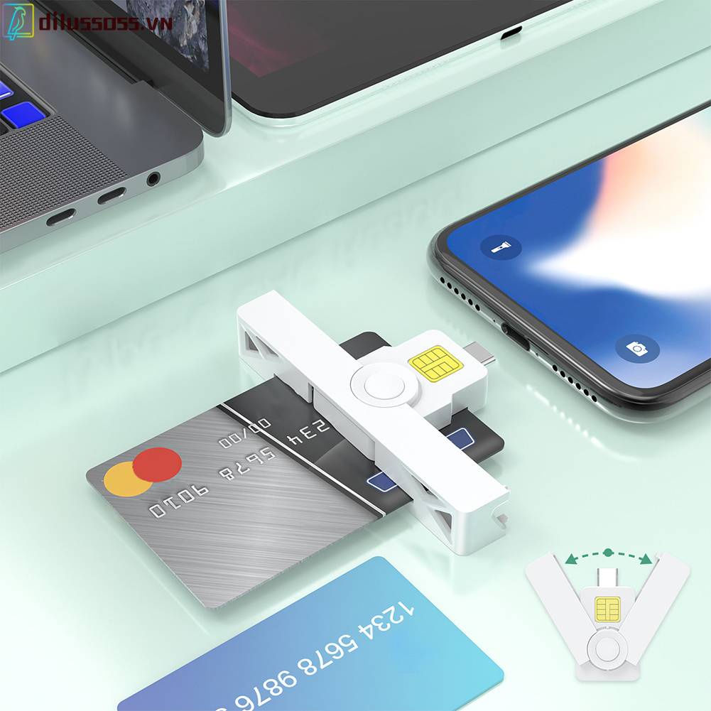 Đầu Đọc Thẻ Thông Minh Visa Cho Máy Tính Kỹ Thuật Số