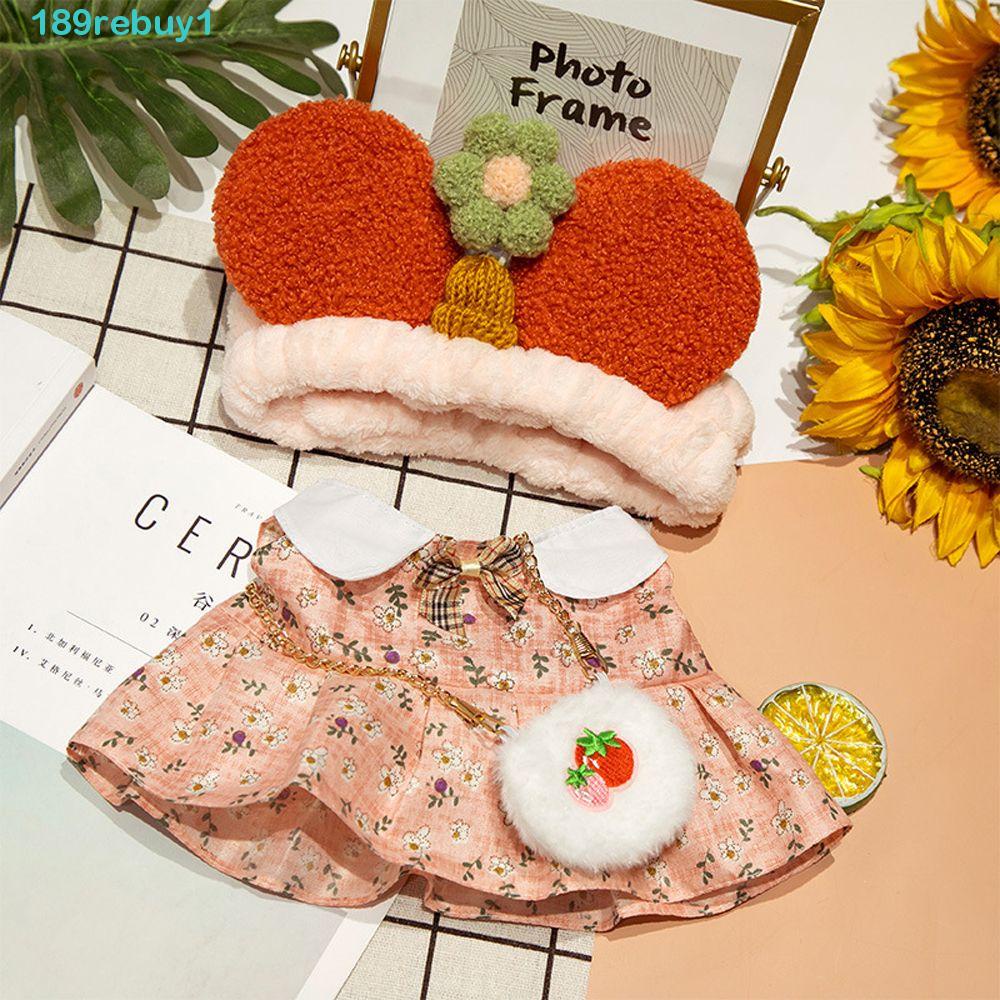 Búp Bê Nhồi Bông Hình Chú Vịt Đội Mũ Len Xinh Xắn 30cm REBUY1