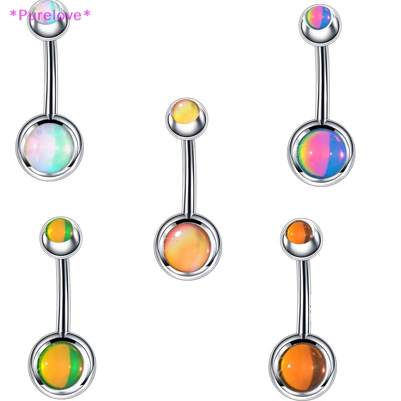 Khuyên Rốn Dạng Thả Đính Đá Cá Tính Cho Nữ Mới