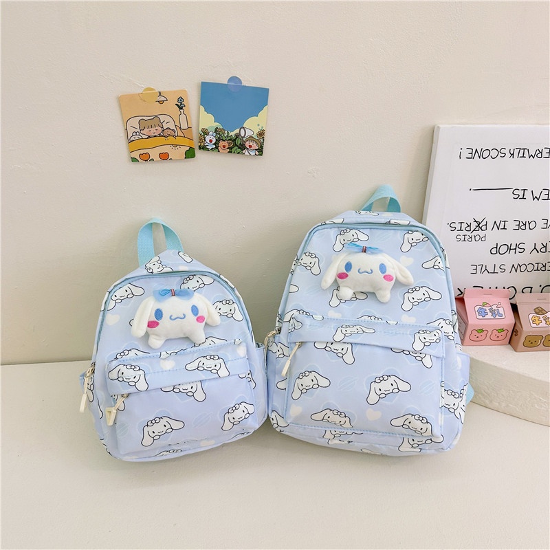Ba Lô Đi Học / Du Lịch Họa Tiết Hoạt Hình Kuromi Melody Cinnamoroll Dễ Thương Cho Bé Trai Và Gái