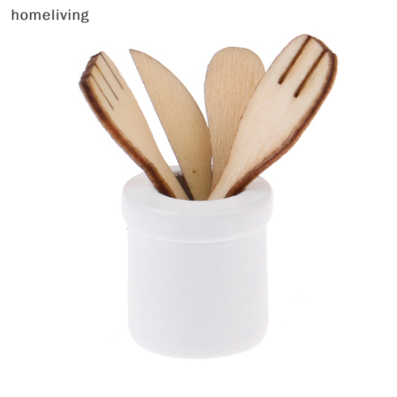 Bộ Dụng Cụ Nhà Bếp Mini Tỉ Lệ 1: 12 Trang Trí Nhà Búp Bê