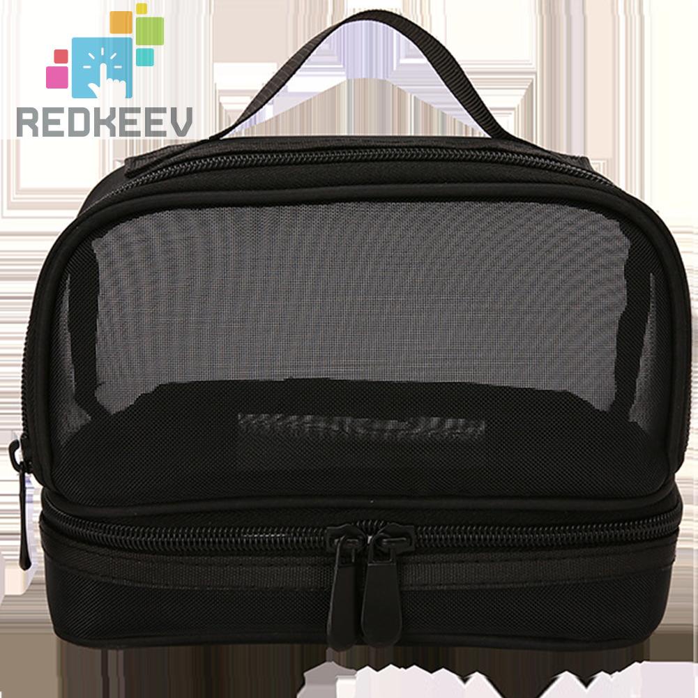 Túi Lưới Nylon Đựng Mỹ Phẩm Tiết Kiệm Không Gian Tiện Dụng Cho Gia Đình / Văn Phòng