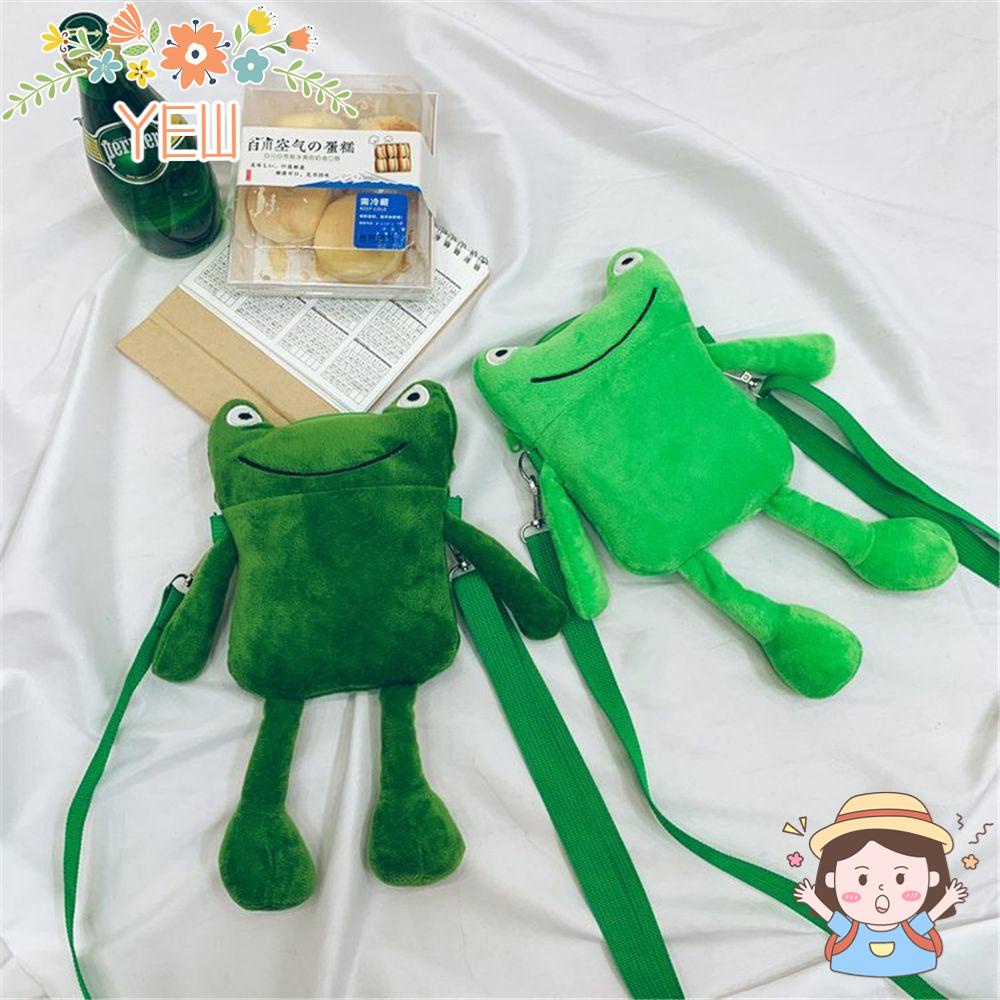 Túi Đeo Chéo Vai Hình Chú Ếch Hoạt Hình Đáng Yêu