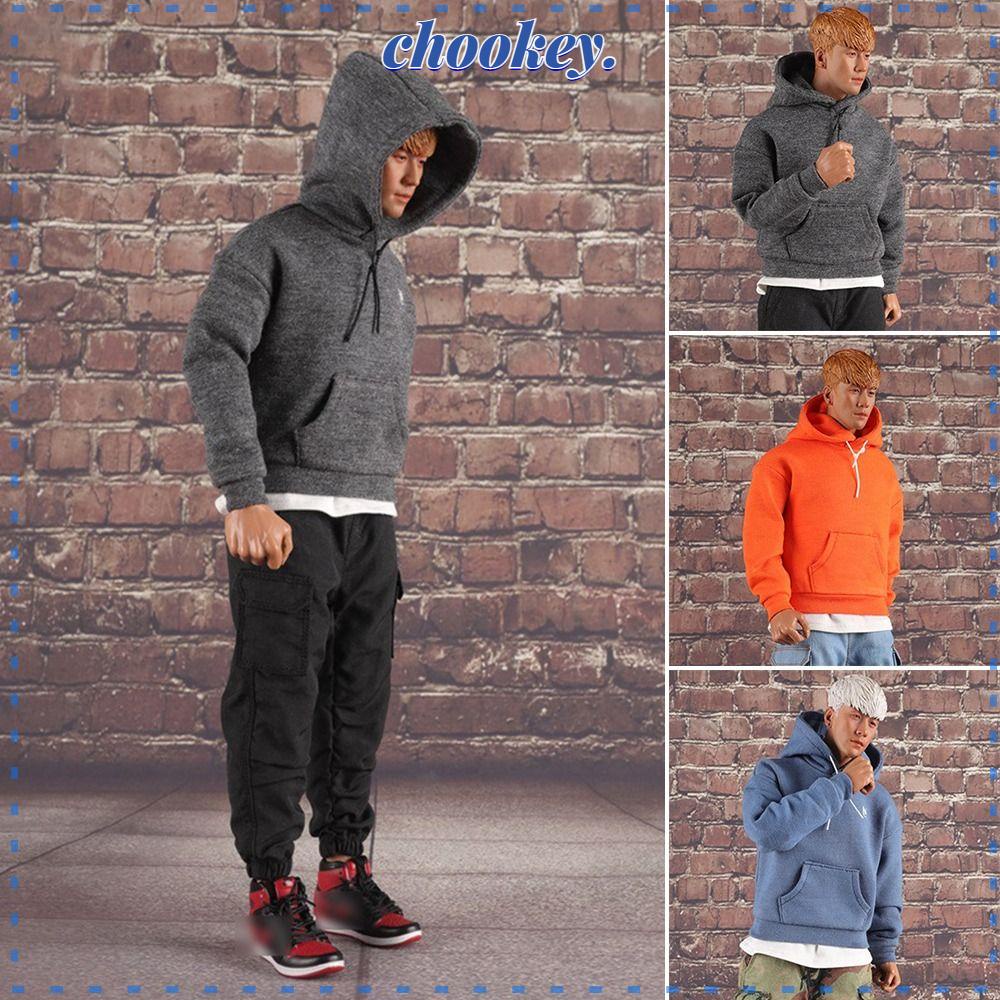 Áo Hoodie Cotton Cho Búp Bê 12 &quot;Tỉ Lệ 1 / 6