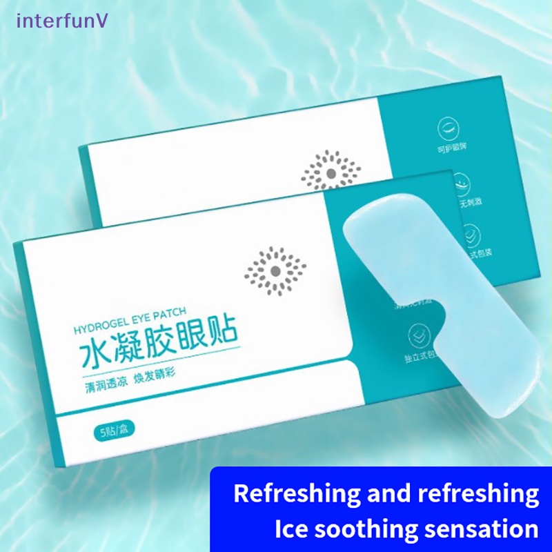 Set 5 Mặt Nạ Mắt Dạng Gel Làm Mát Giảm Mệt Mỏi Loại Bỏ Quầng Thâm