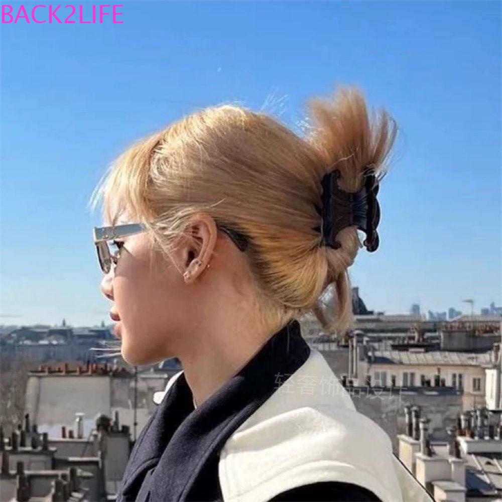 Kẹp Tóc Hình Cá Mập Phong Cách Vintage Thời Trang Cho Nữ BACK2LIFE